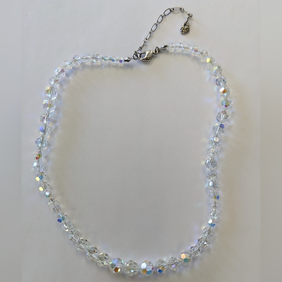 EVC DANIEL SWAROVSKI AB CHOKER NECKLACE 14.5"x17.5" - Picture 5 of 16